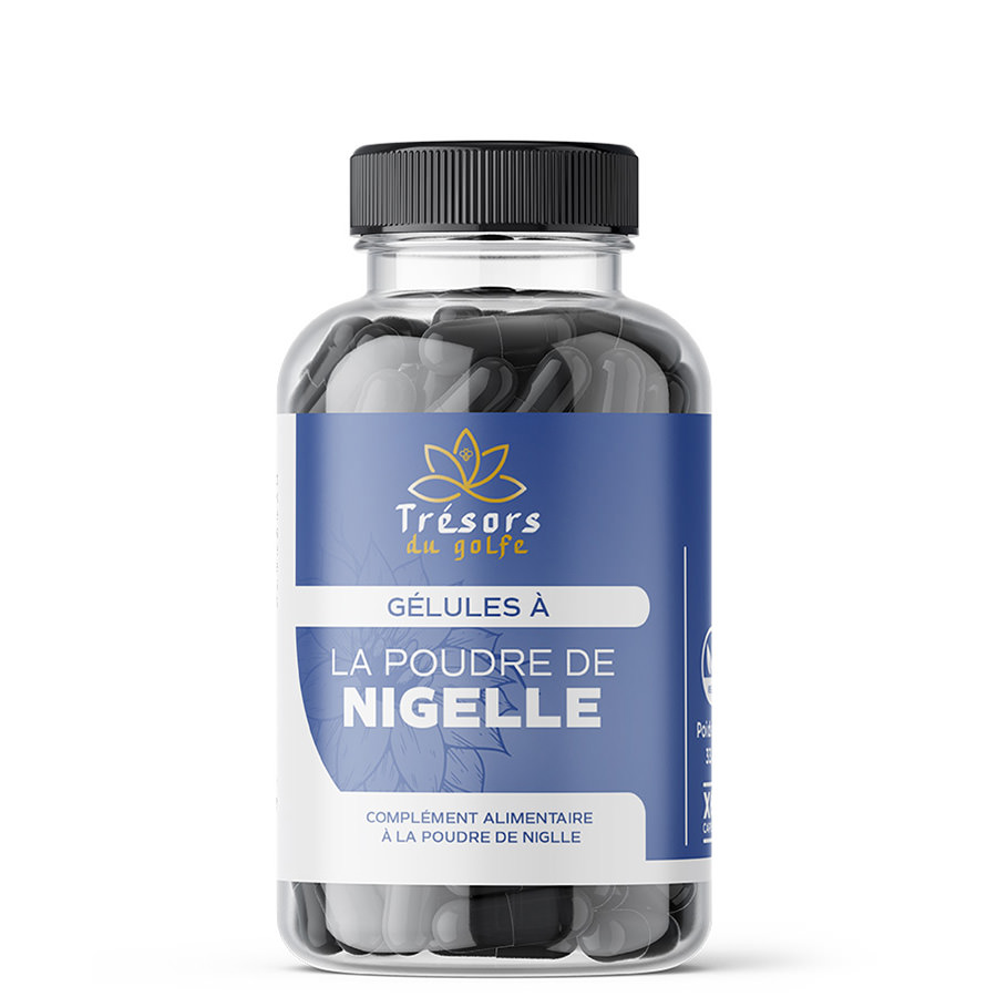 Gélules de Poudre de Nigelle d'Éthiopie Gélules de Poudre de Nigelle d'Éthiopie